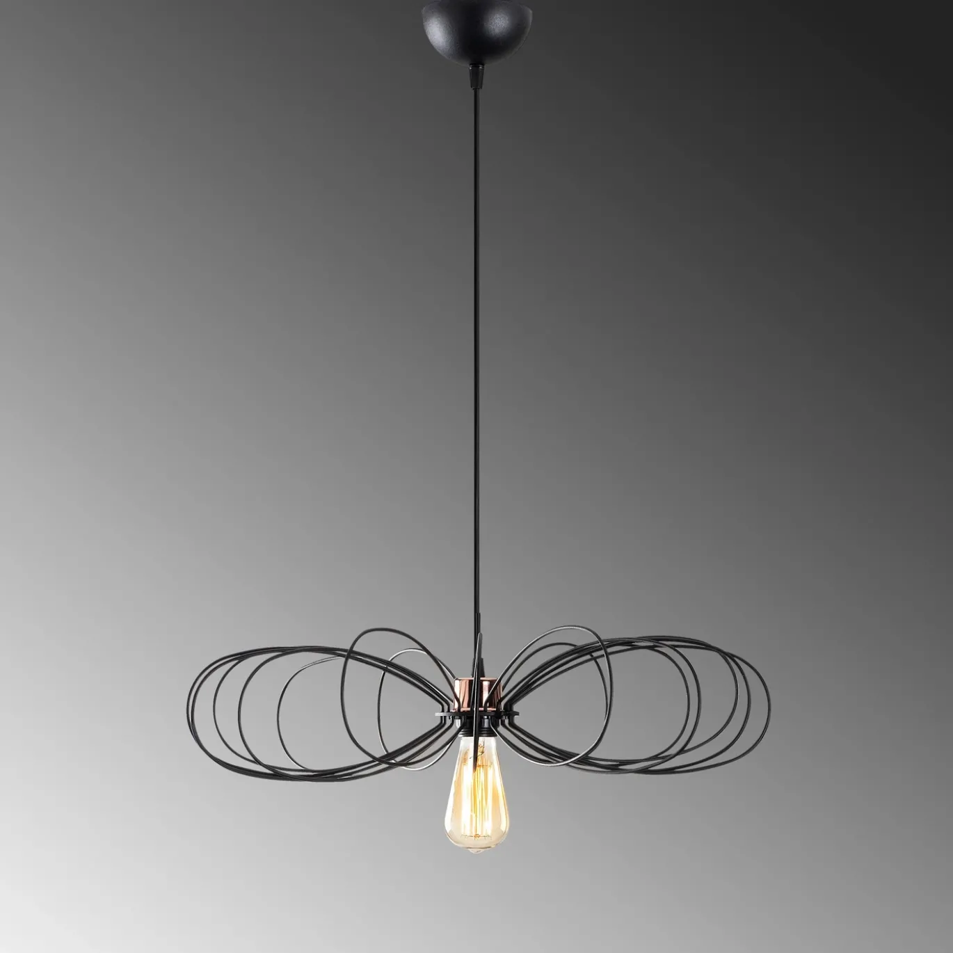 Hanglamp Hemdem Zwart