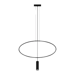 Hanglamp Holar 1-Lichts Zwart - Giga Meubel