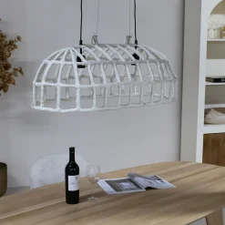 Hanglamp Insa Wit 90cm - Giga Meubel
