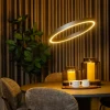 Hanglamp Jayden Champagne Dimbaar - Giga Meubel