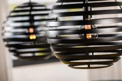 Hanglamp Joep 2-Lichts Zwart - Giga Meubel