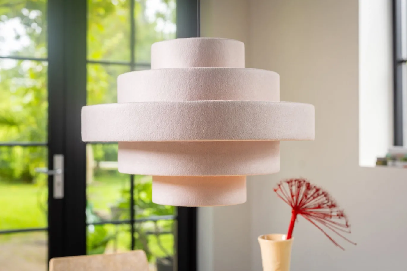 Hanglamp Jones Crème Ø50cm - Giga Meubel