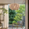 Hanglamp Jute Ellipse Bruin
