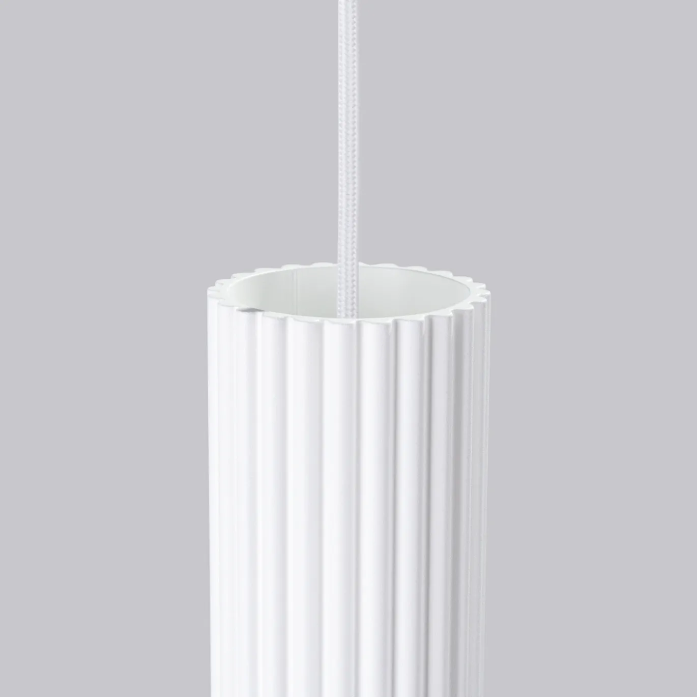 Hanglamp Karbon 3-Lichts Getrapt Wit - Giga Meubel