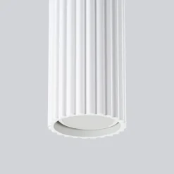 Hanglamp Karbon 3-Lichts Getrapt Wit - Giga Meubel
