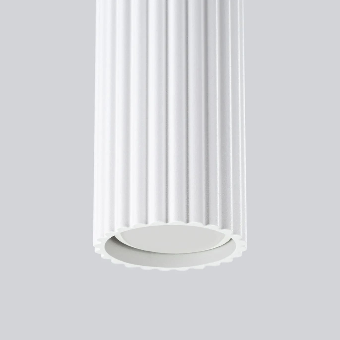 Hanglamp Karbon 3-Lichts Getrapt Wit - Giga Meubel