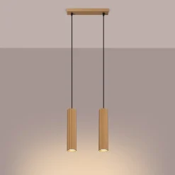 Hanglamp Karbon 2-Lichts Goud - Giga Meubel