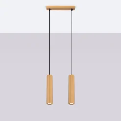 Hanglamp Karbon 2-Lichts Goud - Giga Meubel