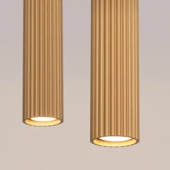 Hanglamp Karbon 2-Lichts Goud - Giga Meubel