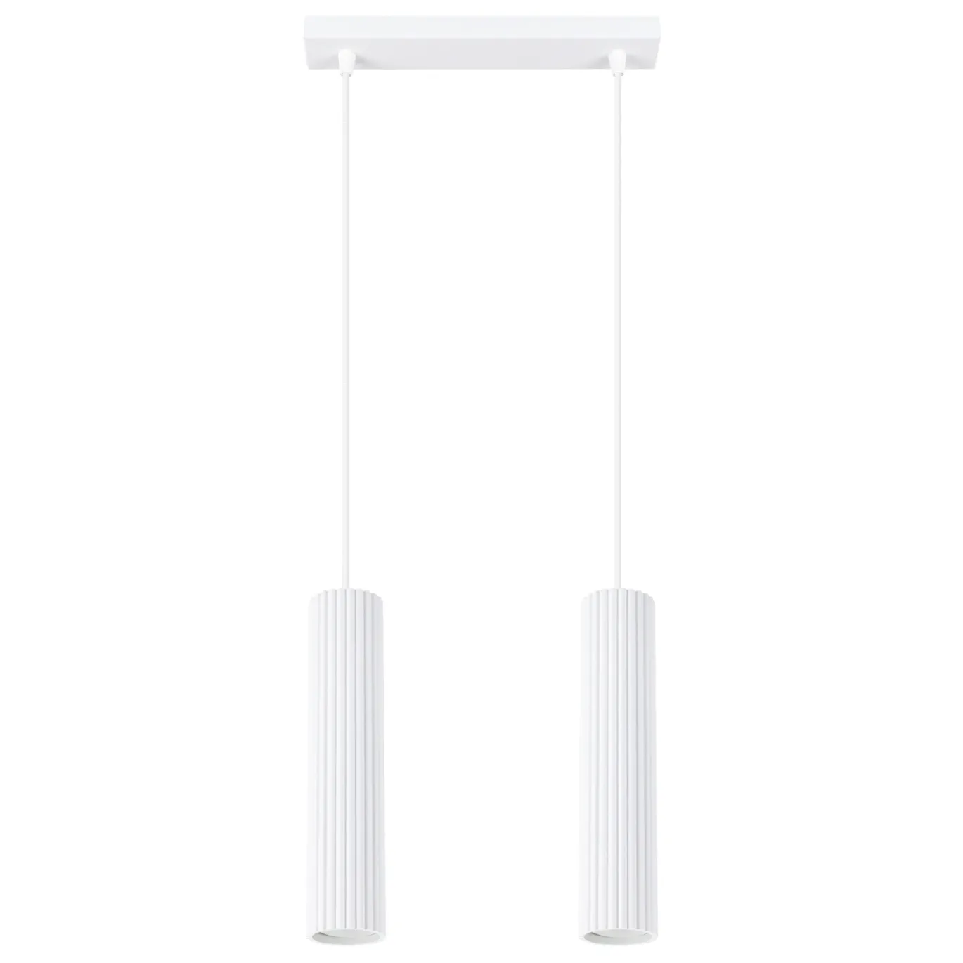 Hanglamp Karbon 2-Lichts Wit - Giga Meubel