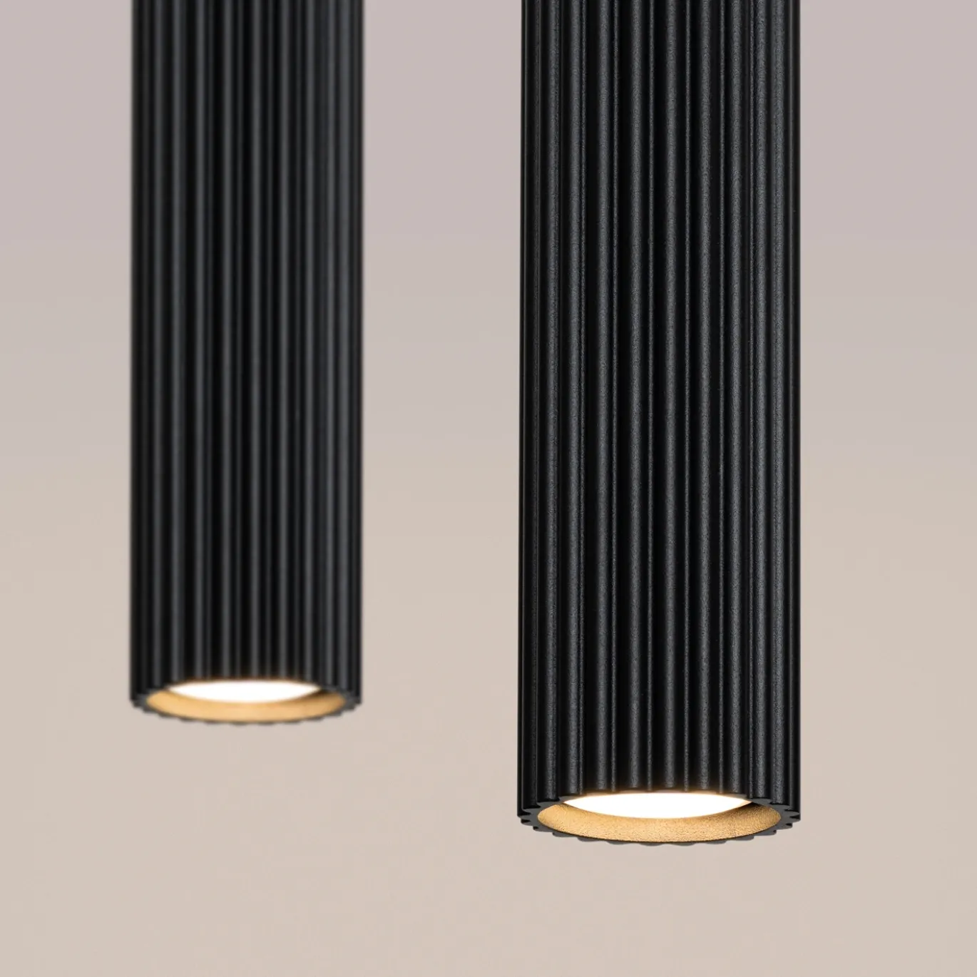 Hanglamp Karbon 2-Lichts Zwart - Giga Meubel