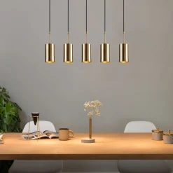 Hanglamp Kem Goud 5-Lichts