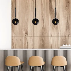 Hanglamp King Zwart