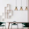 Hanglamp Kirpi Goud 3-Lichts