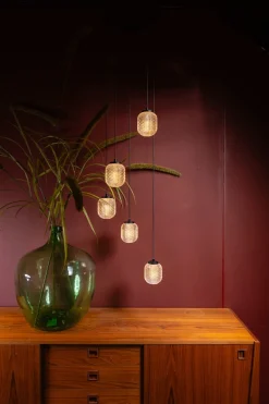 Hanglamp Kristel 5-Lichts Getrapt - Giga Meubel