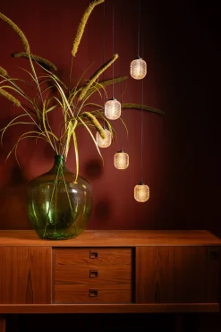 Hanglamp Kristel 5-Lichts Getrapt - Giga Meubel