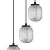 Hanglamp Kristel 3-Lichts Getrapt - Giga Meubel