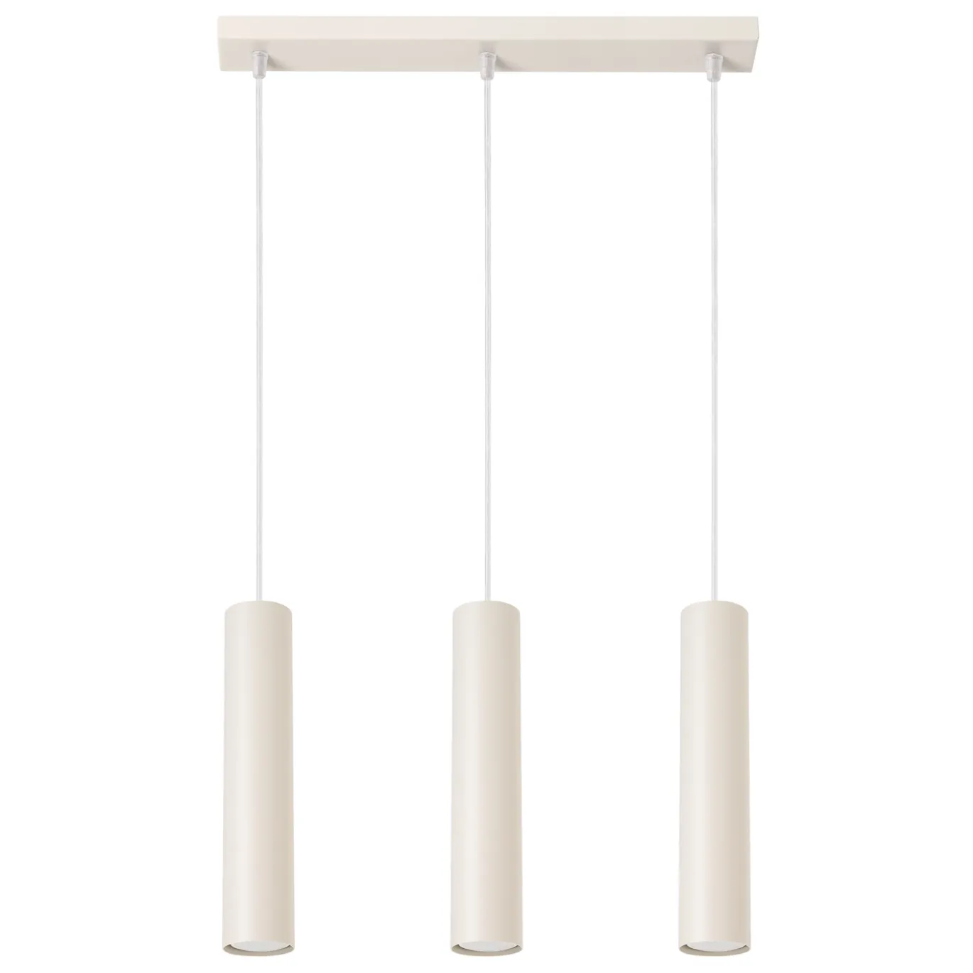 Hanglamp Lagos 3-Lichts Beige - Giga Meubel