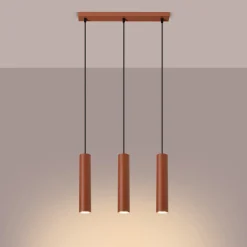 Hanglamp Lagos 3-Lichts Oker - Giga Meubel