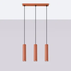 Hanglamp Lagos 3-Lichts Oker - Giga Meubel
