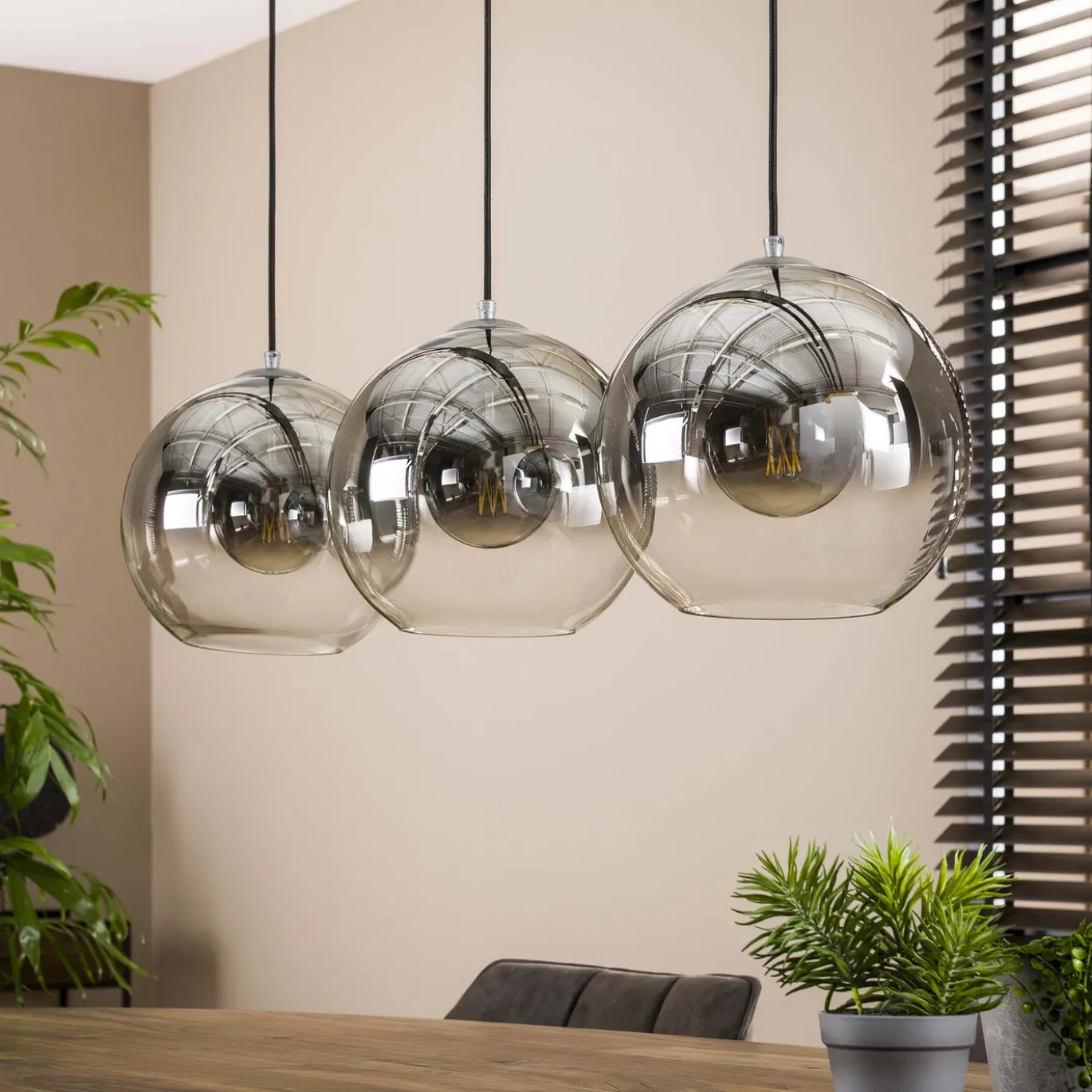 Hanglamp 3L Bubble shaded - Giga Meubel