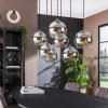 Hanglamp 4+3L Bubble Shaded - Giga Meubel
