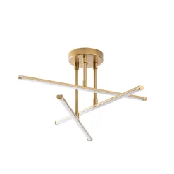 Hanglamp Ledflower Goud