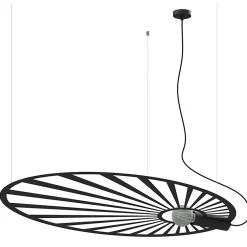 Hanglamp Lehdet Staal Zwart - Giga Meubel