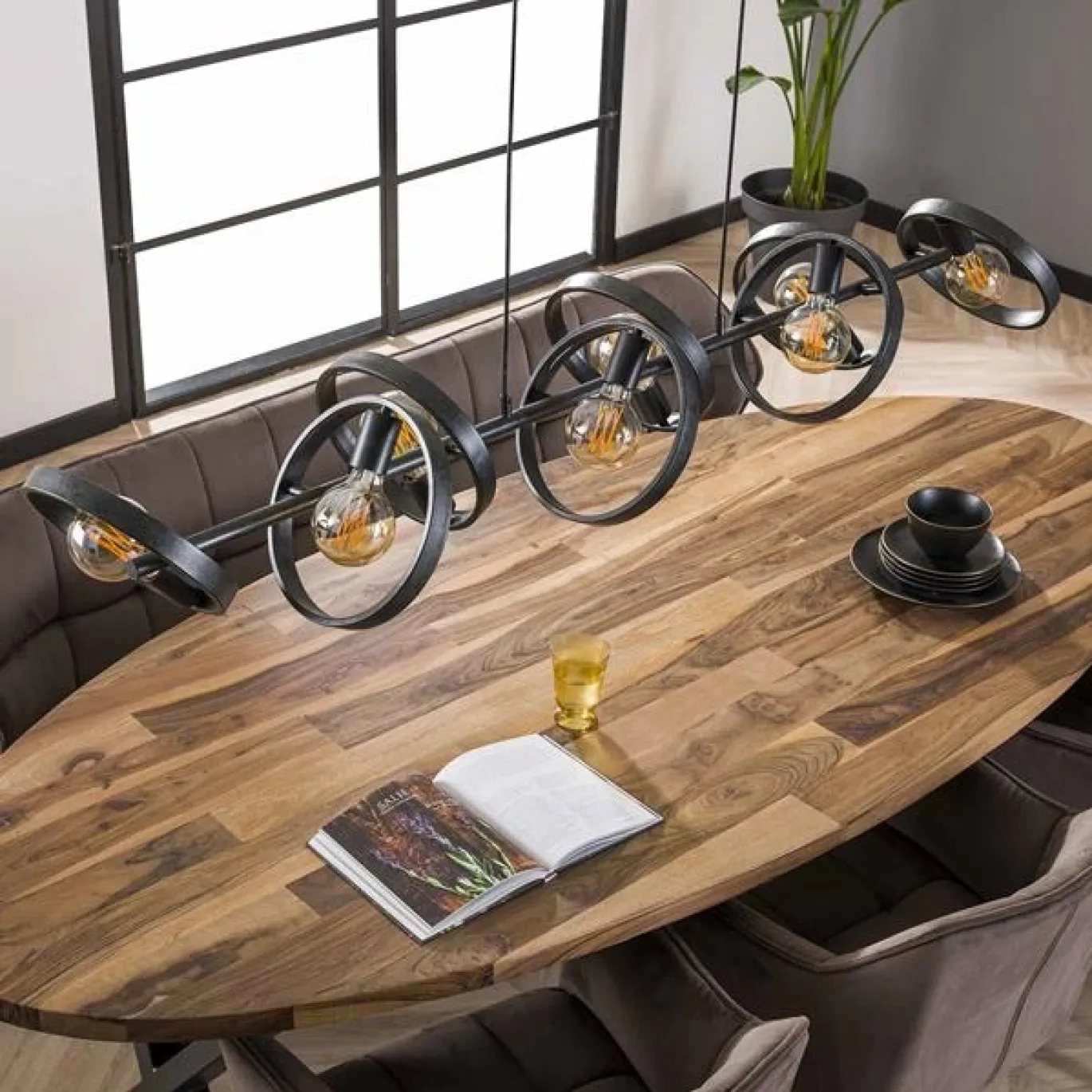 Hanglamp 8L Hover Charcoal