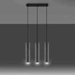 Hanglamp Luvo 3-Lichts Beton - Giga Meubel