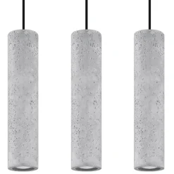 Hanglamp Luvo 3-Lichts Beton - Giga Meubel