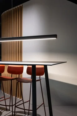 Hanglamp Lyne Zwart 120cm - Giga Meubel