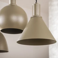 Hanglamp Metallo Mix 5-lichts Beige - Giga Meubel