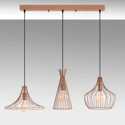 Hanglamp Mezopotamya Koper 3-Lichts