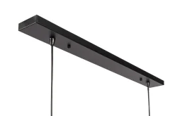 Hanglamp Mikey 5-lichts Zwart - Giga Meubel
