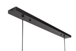 Hanglamp Mikey 5-lichts Zwart - Giga Meubel