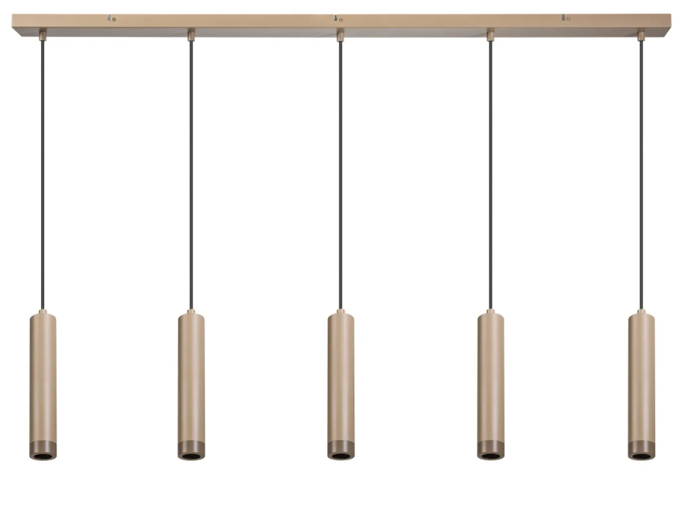 Hanglamp Miller 5-Lichts Zand - Giga Meubel