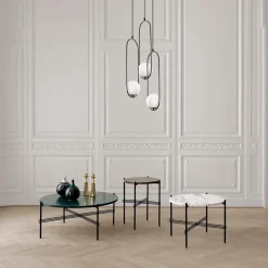 Hanglamp Mudoni 3-Lichts Zwart