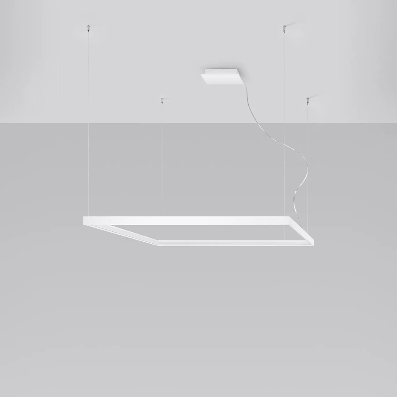 Hanglamp Nelya L Wit 3000K - Giga Meubel