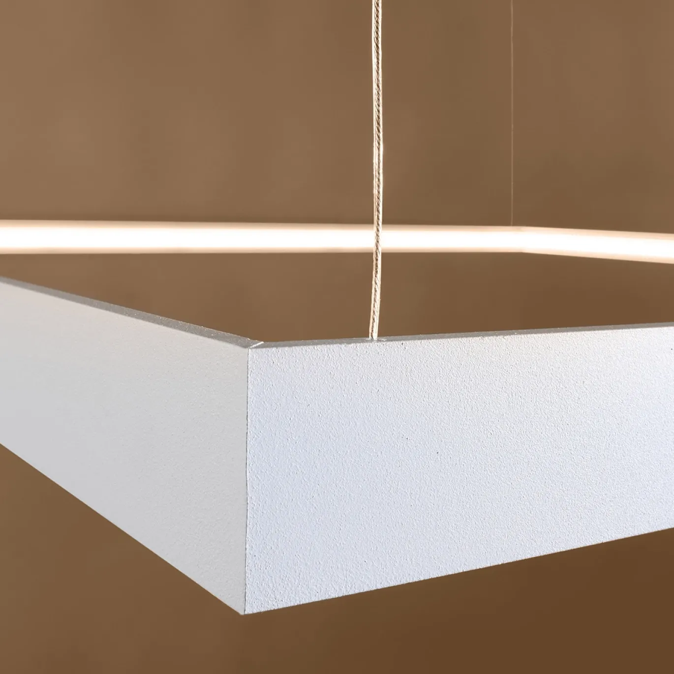Hanglamp Nelya L Wit 3000K - Giga Meubel