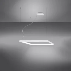 Hanglamp Nelya M Wit 4000K - Giga Meubel