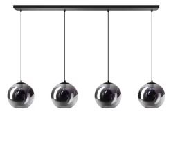 Hanglamp Orb 4-Lichts Smoke Glas - Giga Meubel