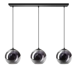 Hanglamp Orb 3-Lichts Smoke Glas - Giga Meubel