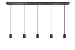 Hanglamp Origin 5-Lichts Zwart - Giga Meubel