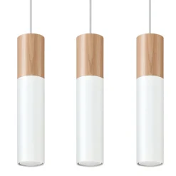 Hanglamp Pablo 3-Lichts Wit - Giga Meubel