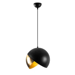 Hanglamp Pacman Zwart/Goud