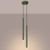 Hanglamp Pastelo 2-Lichts Getrapt Olijfgroen - Giga Meubel