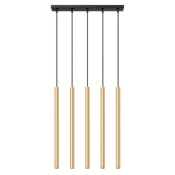 Hanglamp Pastelo 5-Lichts Goud - Giga Meubel
