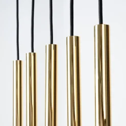 Hanglamp Pastelo 5-Lichts Goud - Giga Meubel