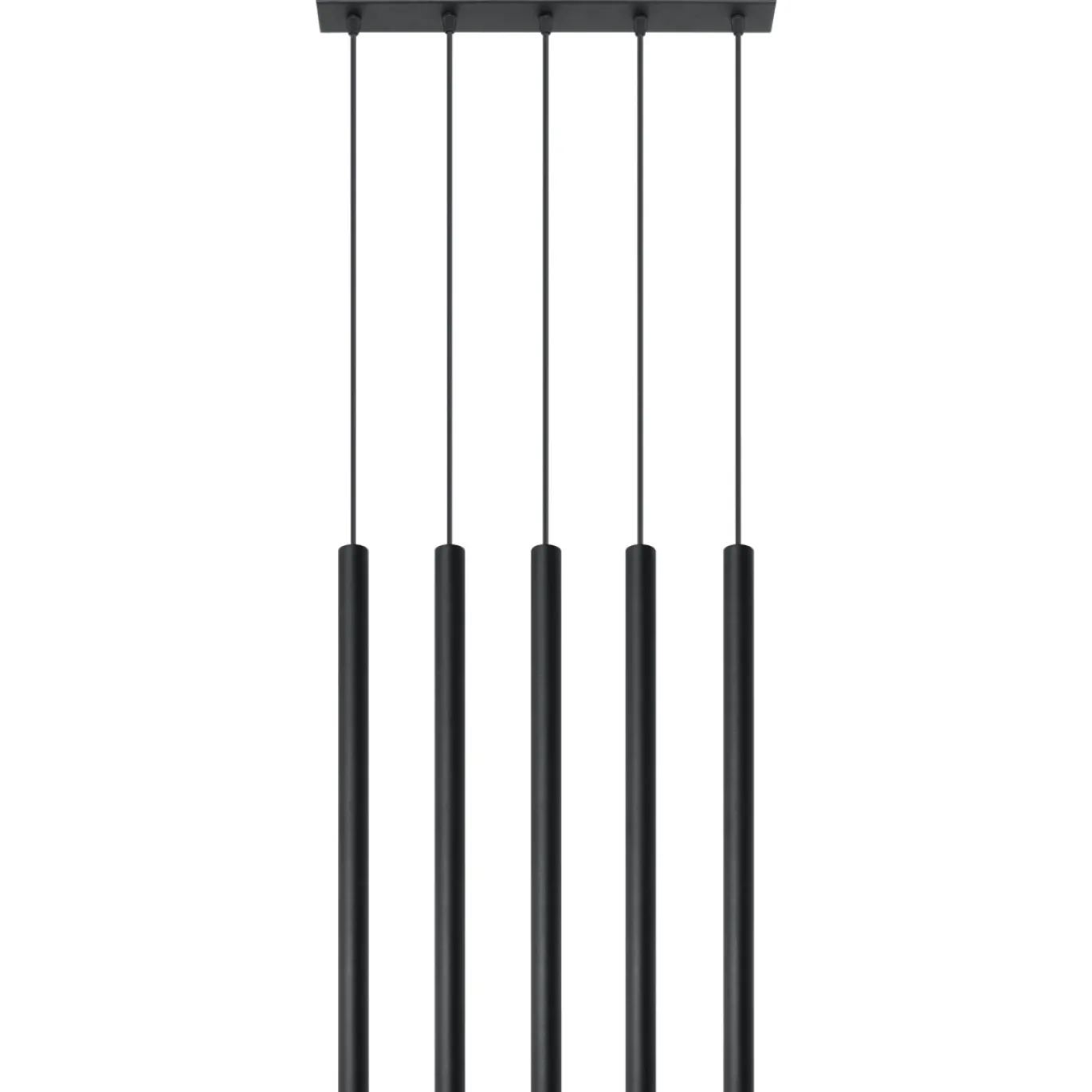 Hanglamp Pastelo 5-Lichts Zwart - Giga Meubel
